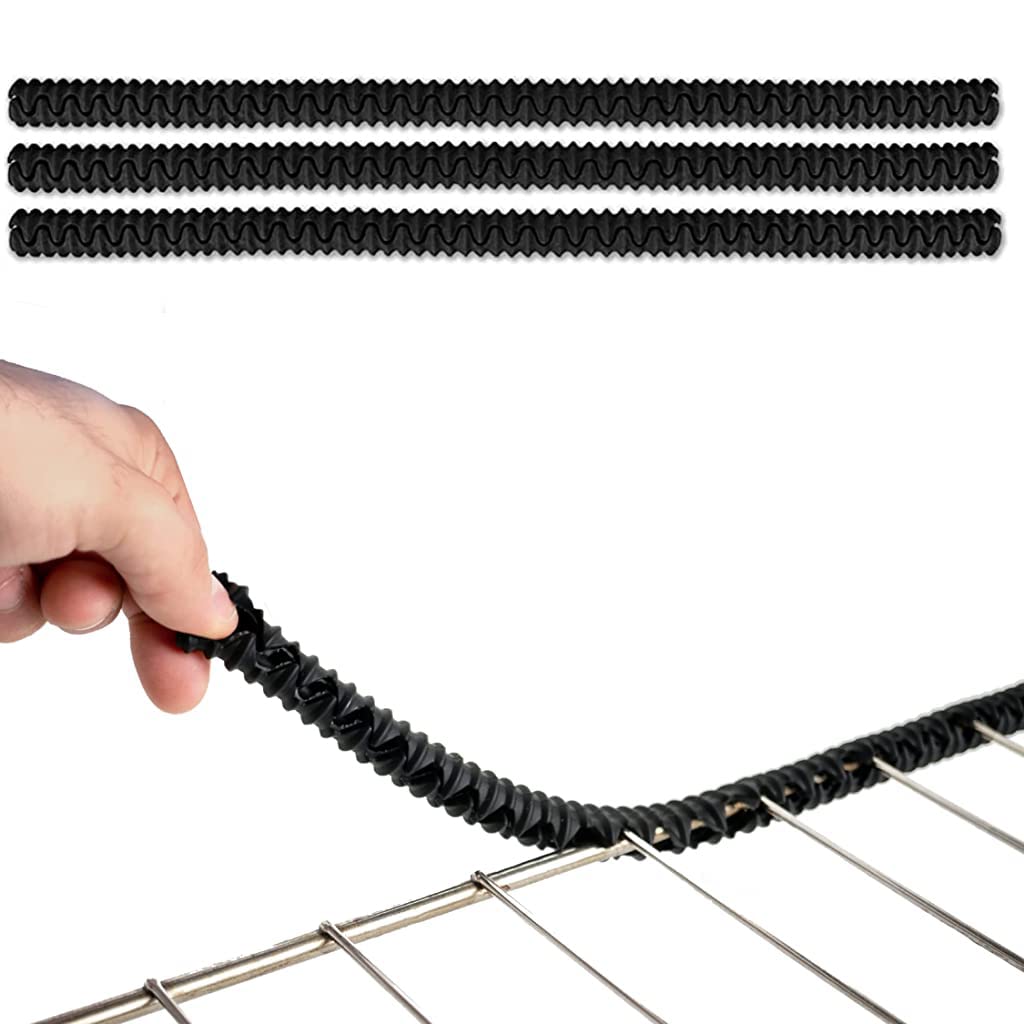 HASTHIP Black Pack of 3 Heat Resistance Silicone Oven Rack Shields Guards,Protects Against Burns and Scars,Oven Rack Protectors,14 Inches Long HASTHIP Black Pack of 3 Heat Resistance Silicone Oven Rack Shields Guards,Protects Against Burns and Scars,Oven Rack Protectors,14 Inches Long